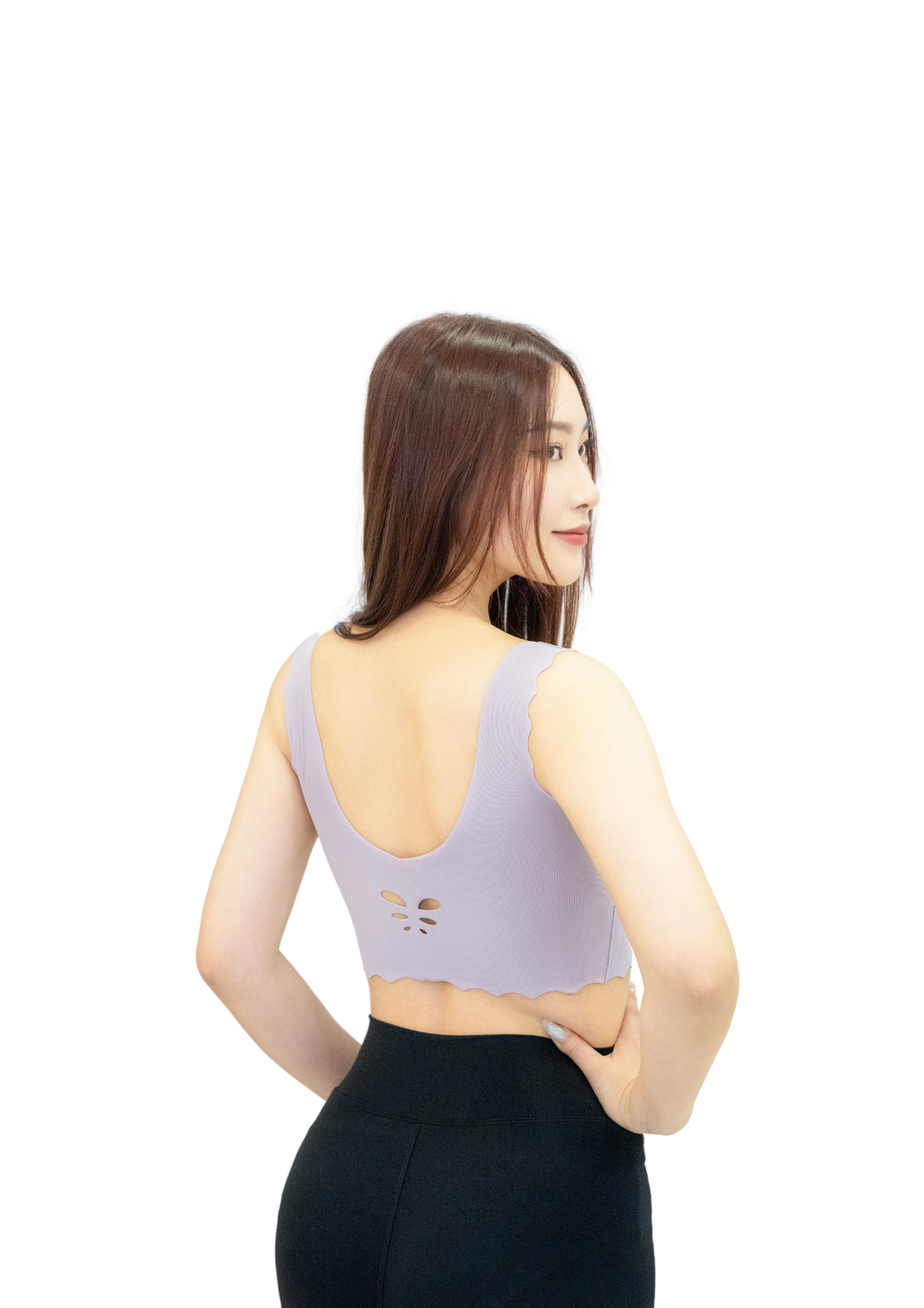 Butterfly Sleeping．Crop Top