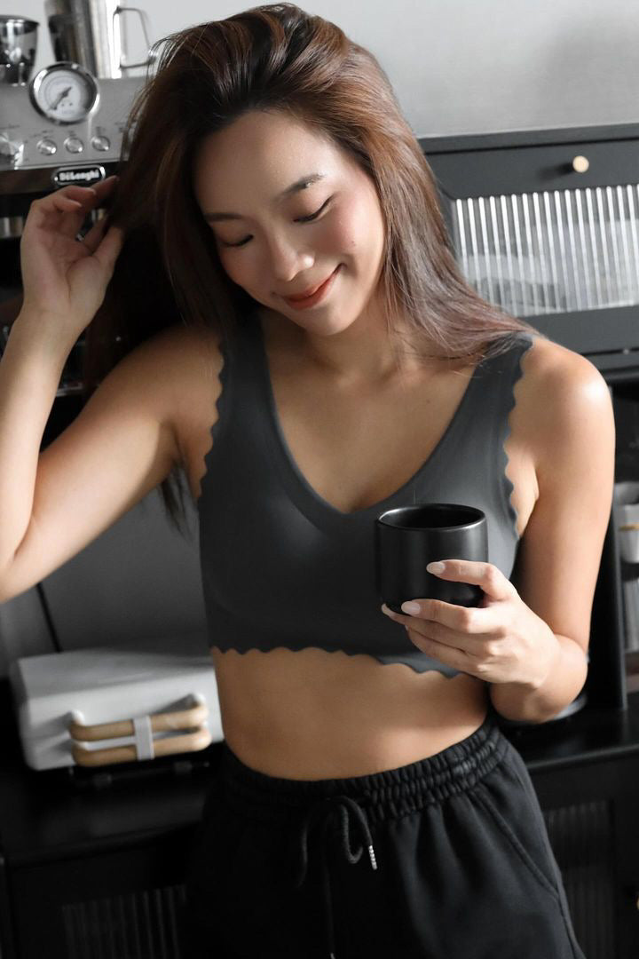 SP2201 Butterfly Sleeping Crop Top