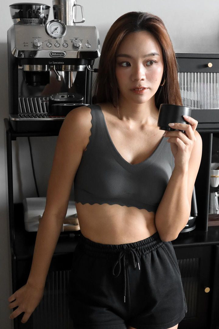 SP2201 Butterfly Sleeping Crop Top